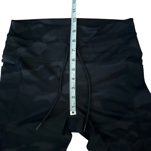 Spyder Active High Waisted Jogger Leggings‎ Women's S Black Camo Stretch - Picture 5 of 6